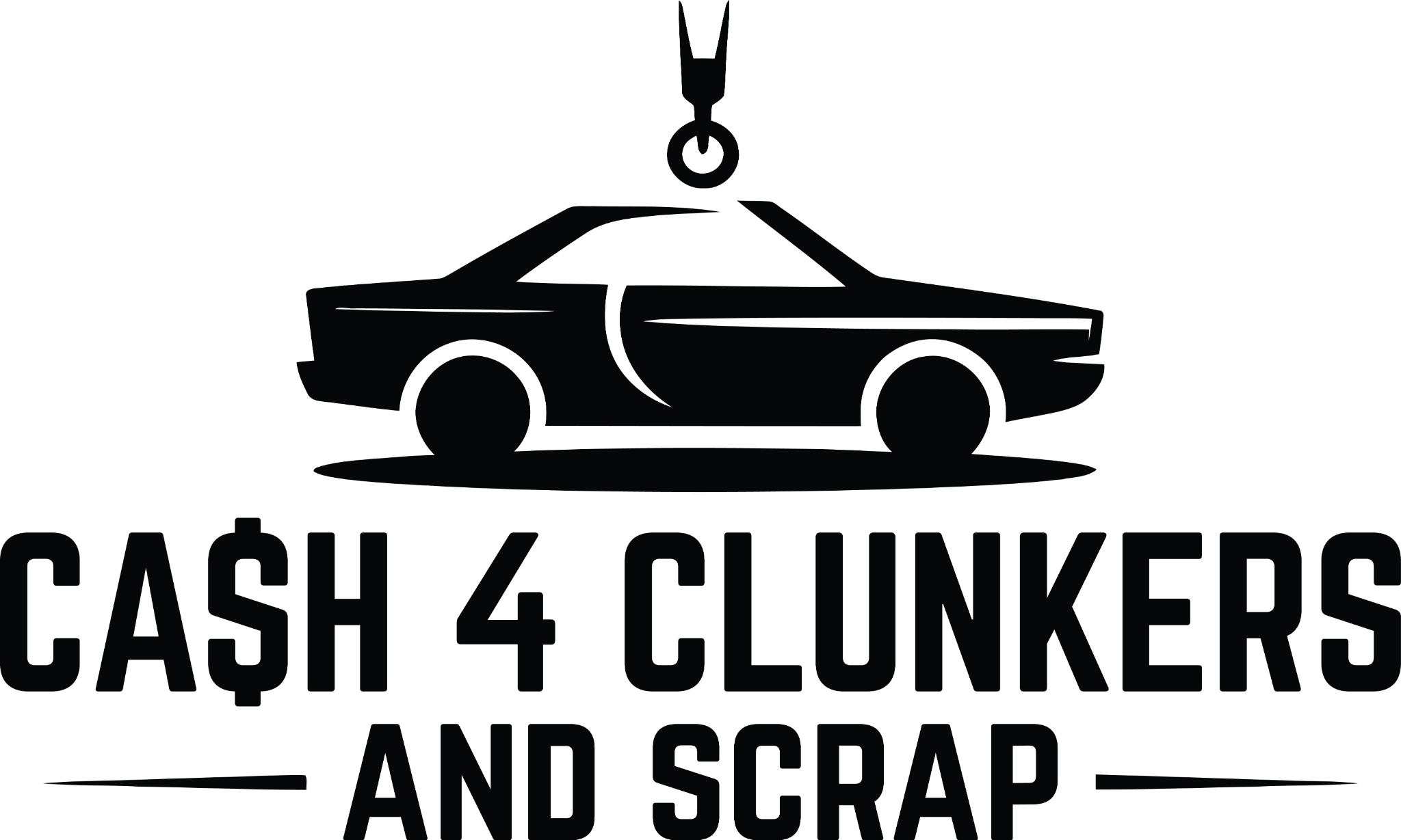 CA$H 4 CLUNKERS AND SCRAP logo